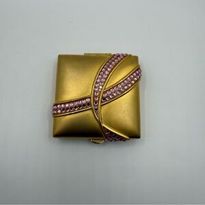 VintageEstee Lauder Pink Ribbon Compact 2003 Lucidity Translucent Pressed Powder